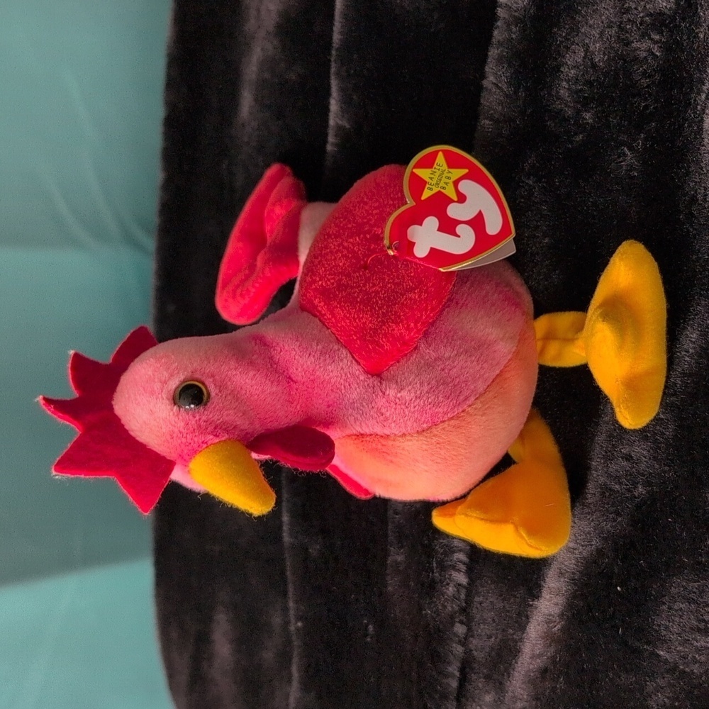 TY Babie.‎ 1996 Vintage/Rare. Strut The Rooster. NWT.